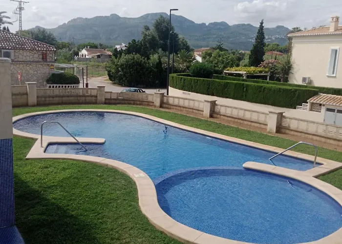 公寓 A 200m Playa Santa Anna 德尼亚